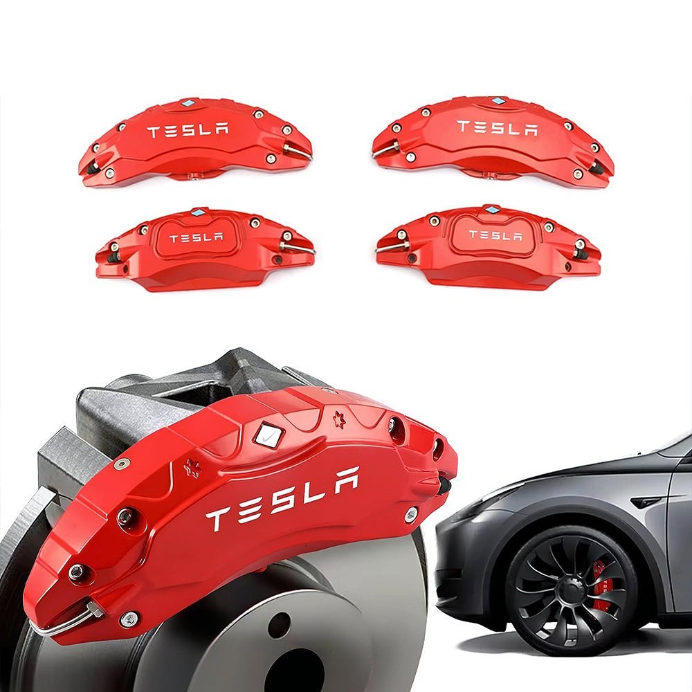 TESEVO Wheel Brake Caliper Covers for Tesla Model Y 2020-Present - Tesevo