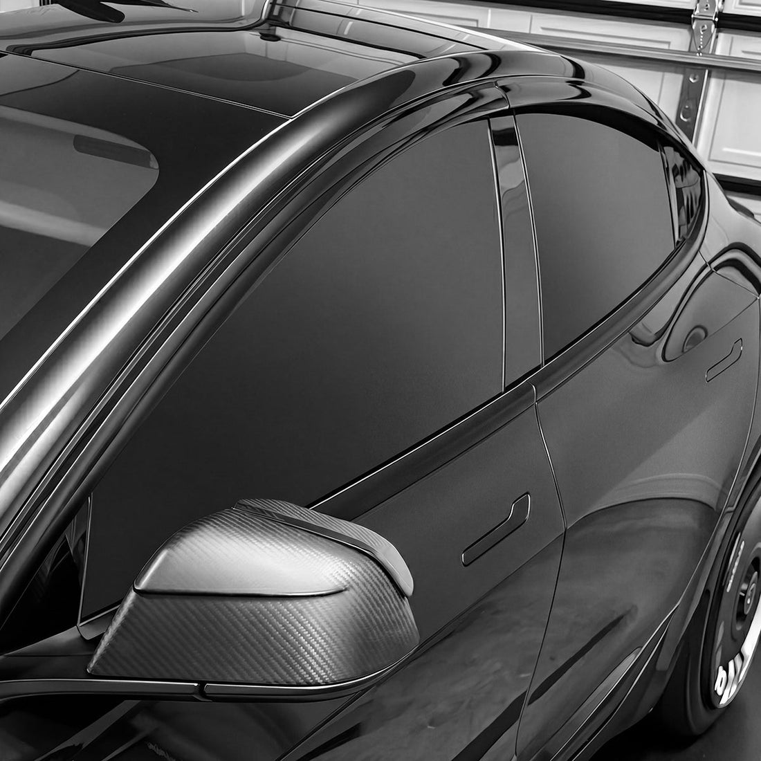 TESEVO Window Visor Sun Rain Guard for Tesla Model 3/Y - Tesevo