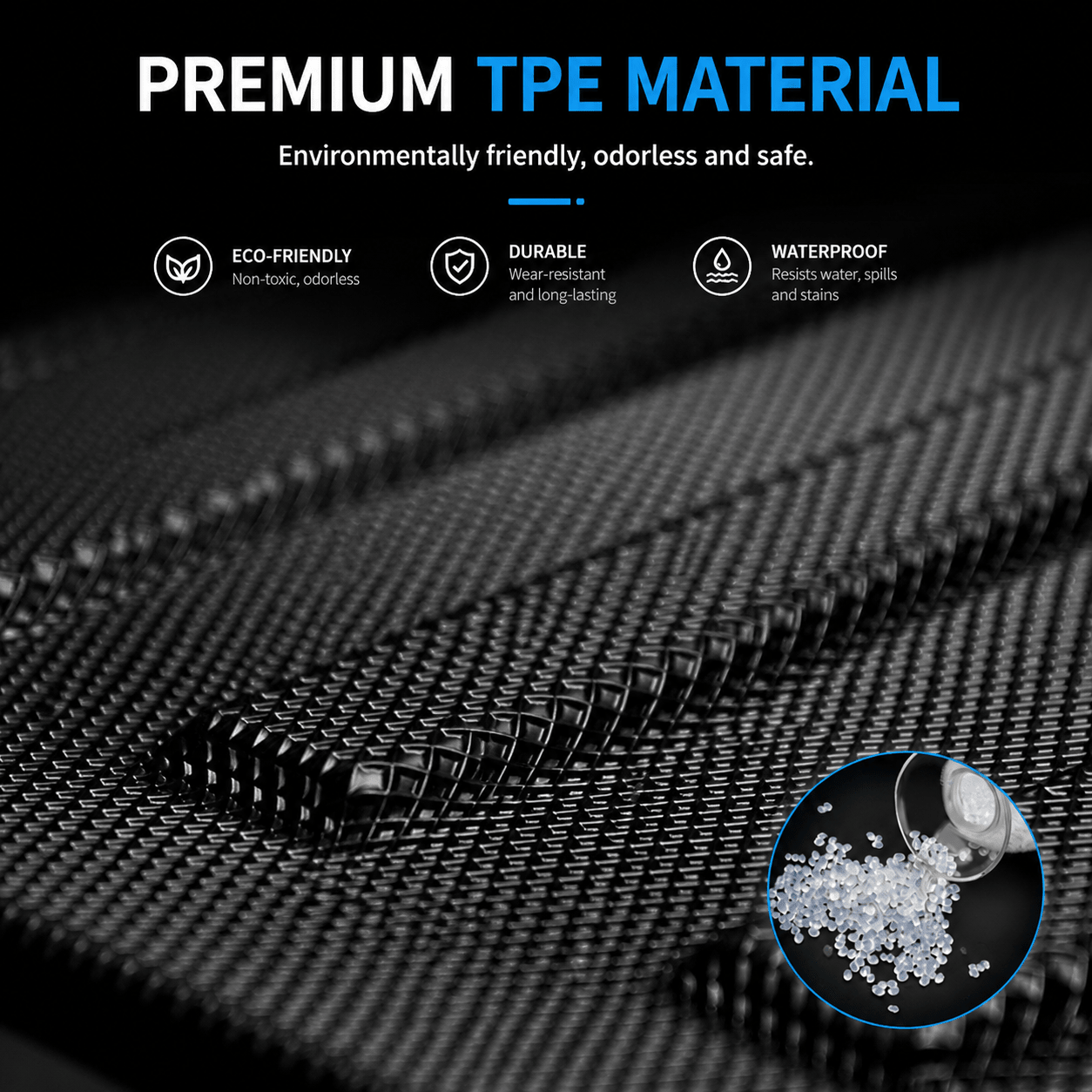 TPE Front / Rear Trunk Mat for Ford Mustang Mach-E 21-26 | Anti-Scratch | Waterproof - Tesevo