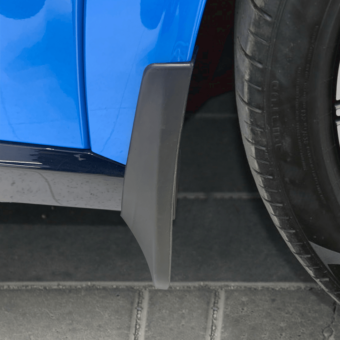 TPE Mud Flaps Fenders for Ford Mustang Mach-E 21-26 | 4-Pack, No-Drill, OEM-Fit - Tesevo