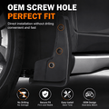 TESEVO no-drill mud flap mount detail close-up