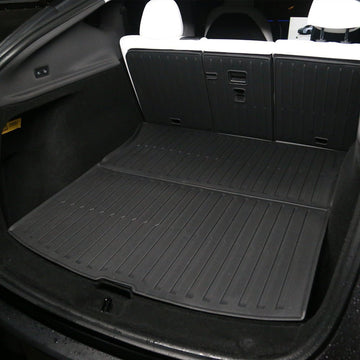 TPE Trunk Mat with Backrest Mat for Model Y Juniper | Waterproof - Tesevo
