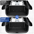 TESEVO Model YL 6-seater all-weather TPE trunk mat side photo