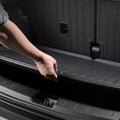TESEVO Model YL 6-seater all-weather TPE trunk mat angled view