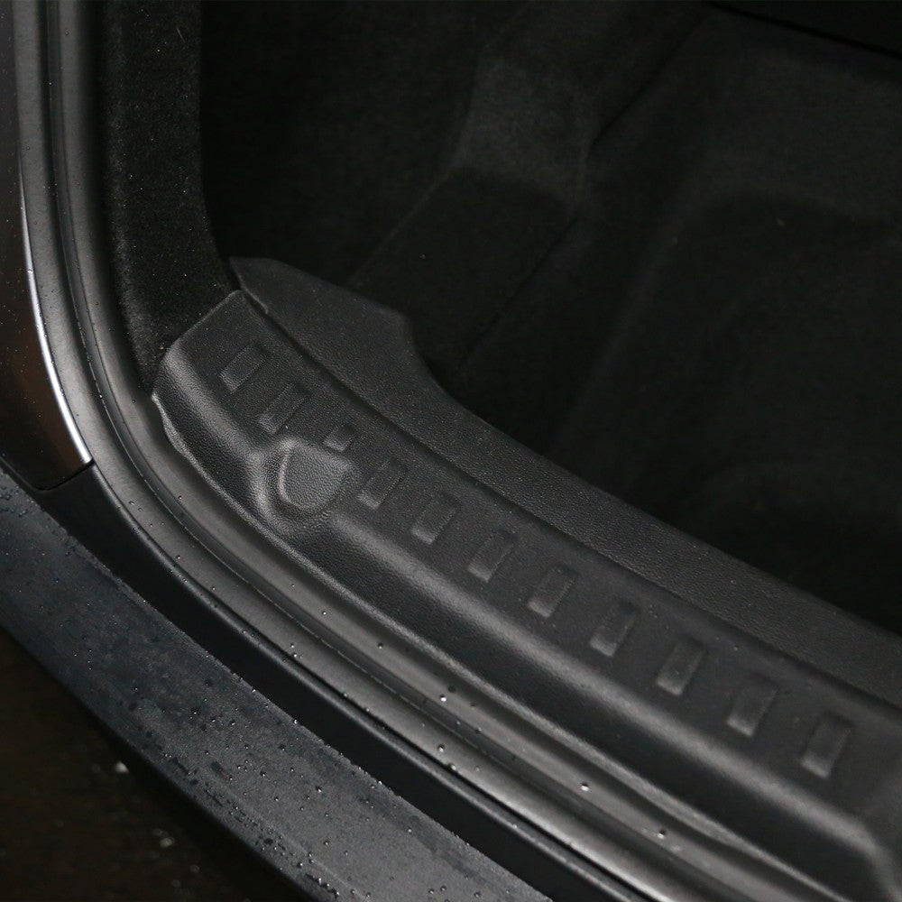 TPE Trunk Sill Protector for Model Y Juniper | Invisible Install - Tesevo