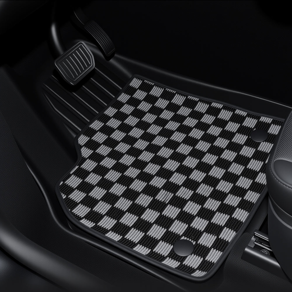 TPE+Carpet Double Layer Floor Mats for Model Y Juniper | Left Hand Drive - Tesevo
