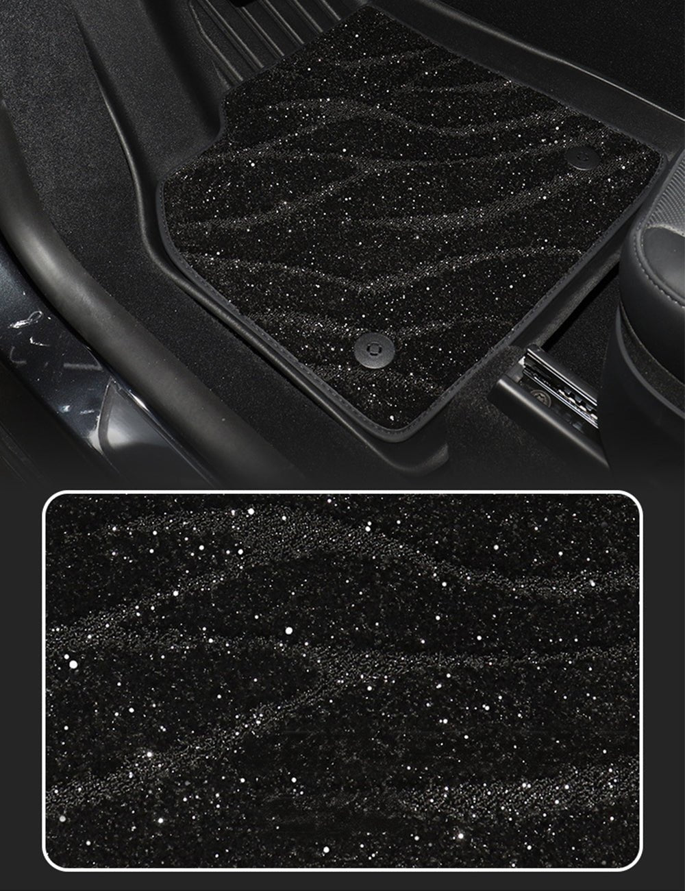 TPE+Carpet Double Layer Floor Mats for Model Y Juniper | Left Hand Drive - Tesevo