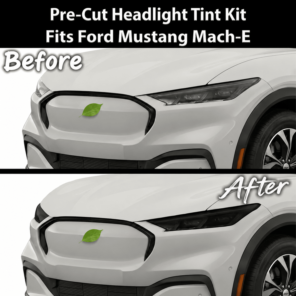 TPU Headlight Protection Film for Ford Mustang Mach-E 21-26 - Tesevo