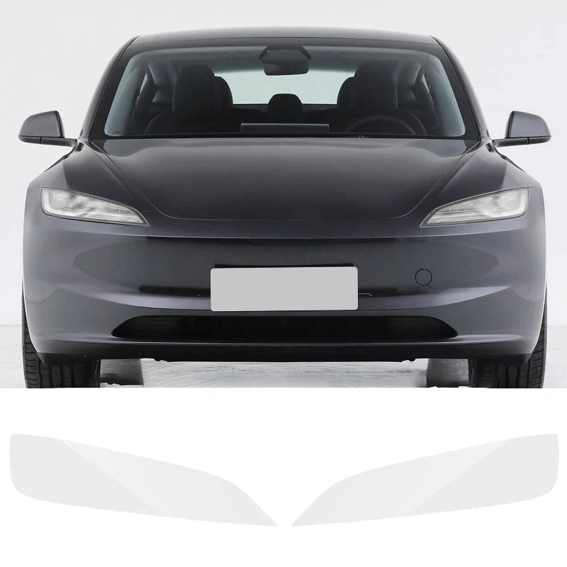 TPU Headlight Protection Film for Model Y Juniper & Model 3 Highland - Tesevo