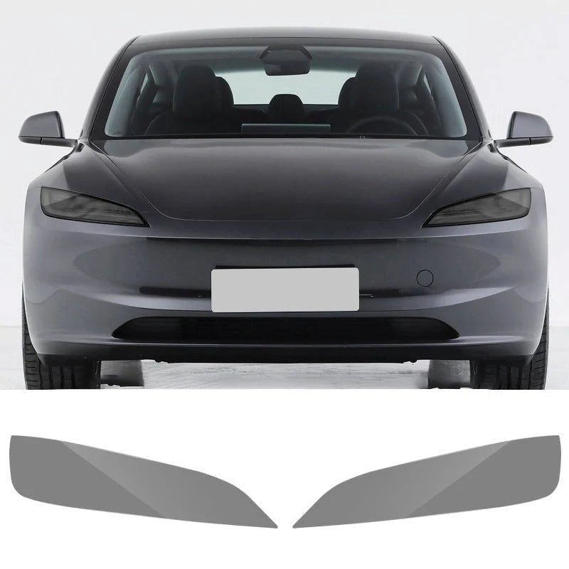 TPU Headlight Protection Film for Model Y Juniper & Model 3 Highland - Tesevo