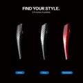 TESEVO Highland Juniper YL carbon turn signal stalk covers side photo