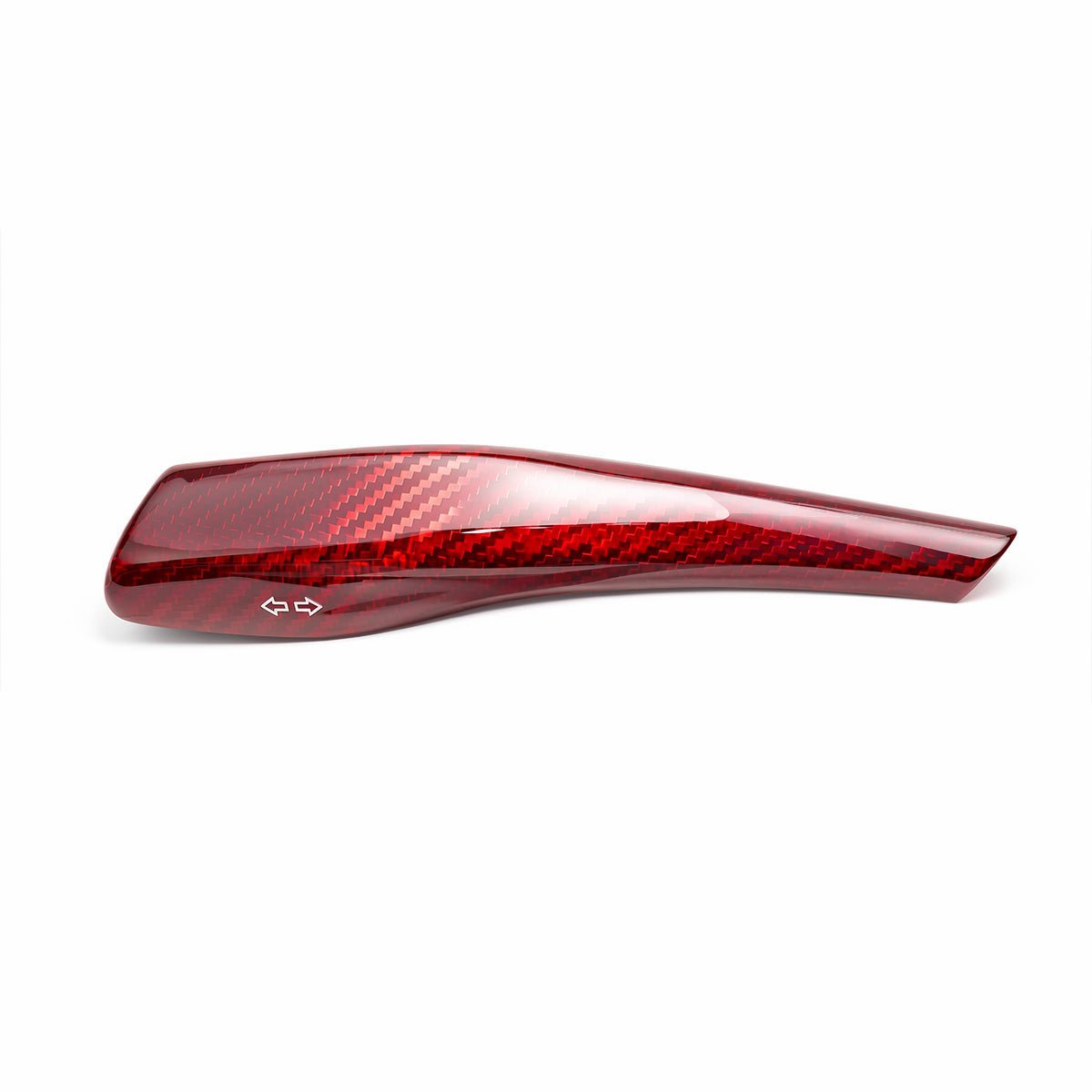 TESEVO Highland Juniper YL carbon turn signal stalk covers full set shot
