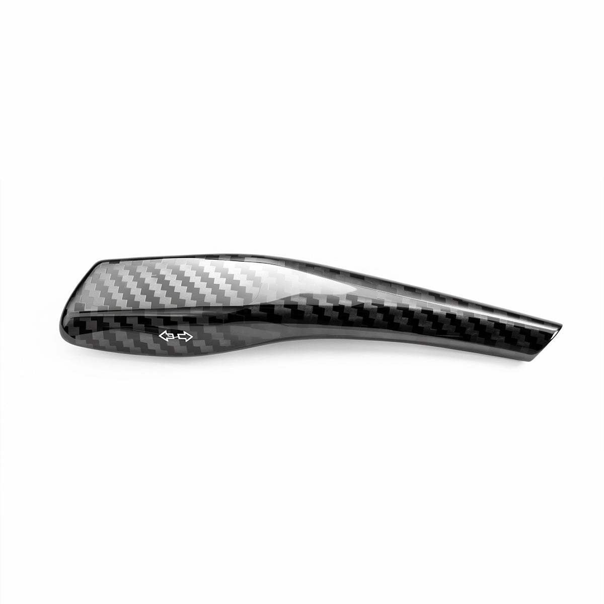TESEVO Highland Juniper YL carbon turn signal stalk covers material detail
