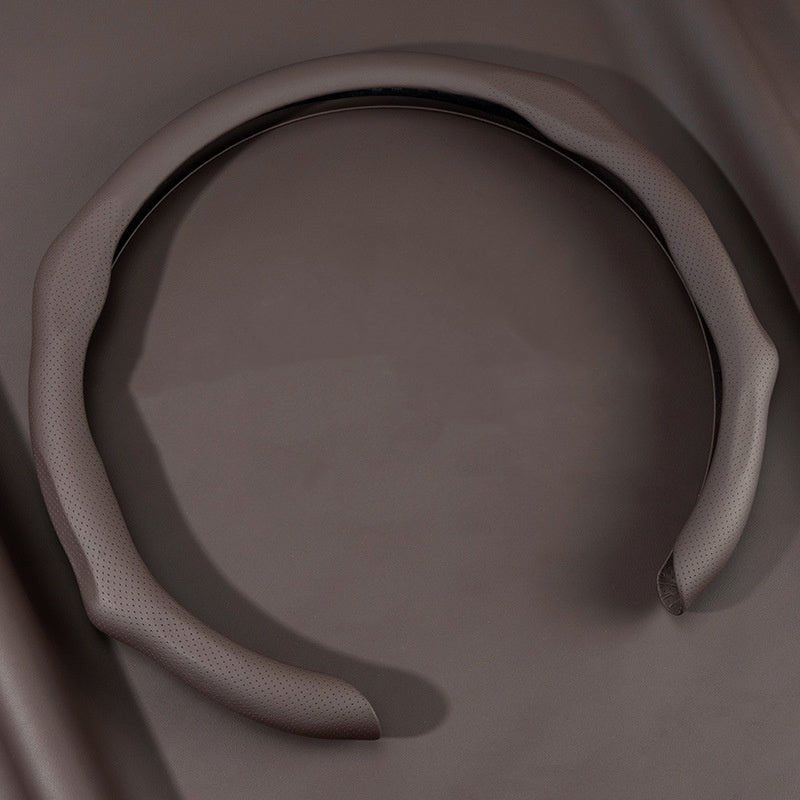 TESEVO Model 3 Y ultra-thin steering wheel cover fitment detail