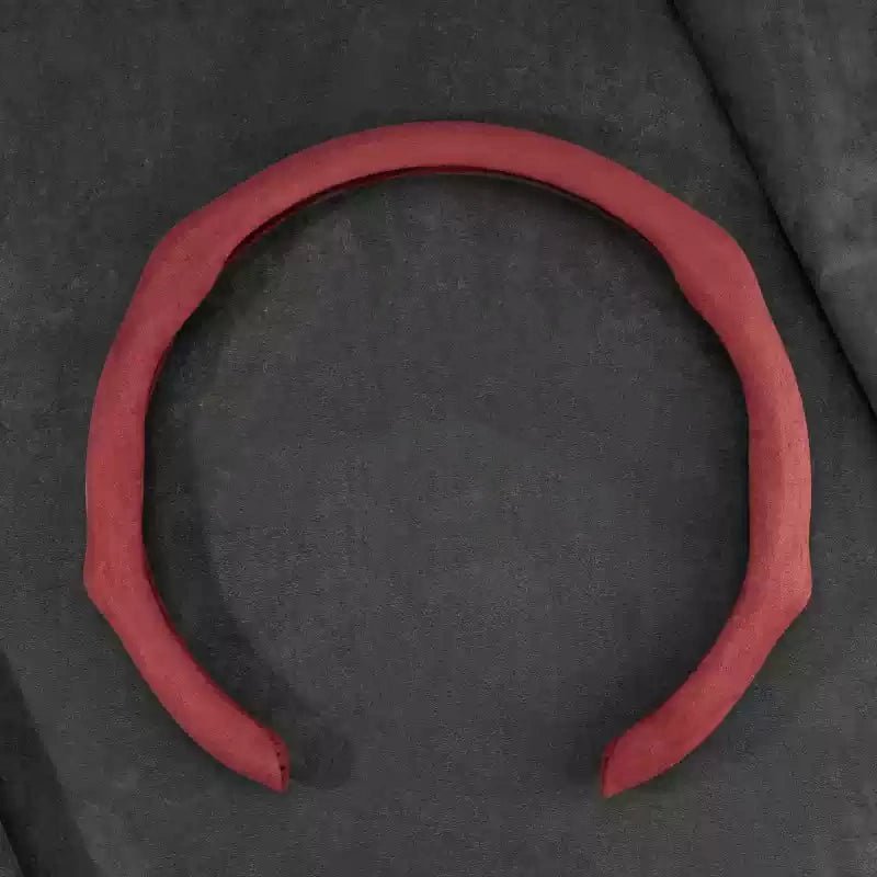 TESEVO Model 3 Y ultra-thin steering wheel cover texture detail