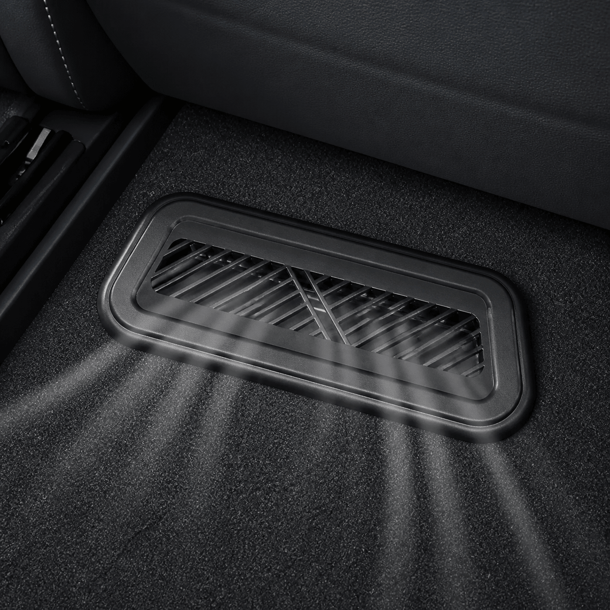 Under Seat Air Vent Covers for Model S 2023+| 2-Pack - Tesevo