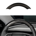 Upper / Lower Steering Wheel Trim for Tesla Model 3 / Y | Carbon Fiber Interior - Tesevo