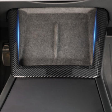 TESEVO wireless charger edge trim Highland Y Juniper – close-up detail